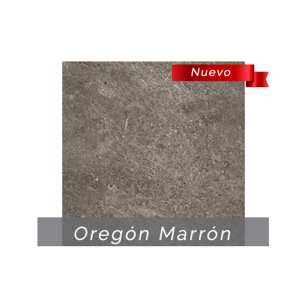 Piso Cerámico Oregon Marrón