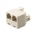 Adaptador doble para telefono