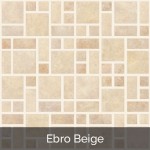 Piso Cerámico para Baño Ebro Beige 33.4x33.4 cms