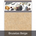 Azulejo para Cocina Bruselas Beige1 25 x 33.4 cms