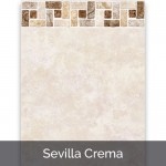 Piso Cerámico para Cocina Sevilla Crema 45X45 cms