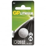 Bateria gp litio cr2032 3v,220 mah