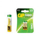 Bateria gp super alkalina aaa 1.5v par