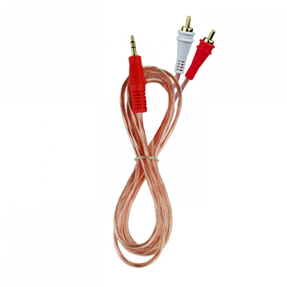 Cable audiopipe 3.5 a 2 rca