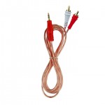 Cable audiopipe 3.5 a 2 rca