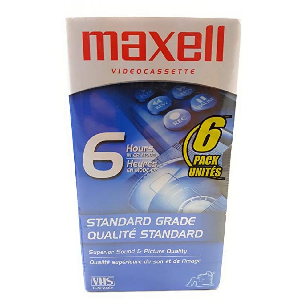 Cassette maxell standart vhs