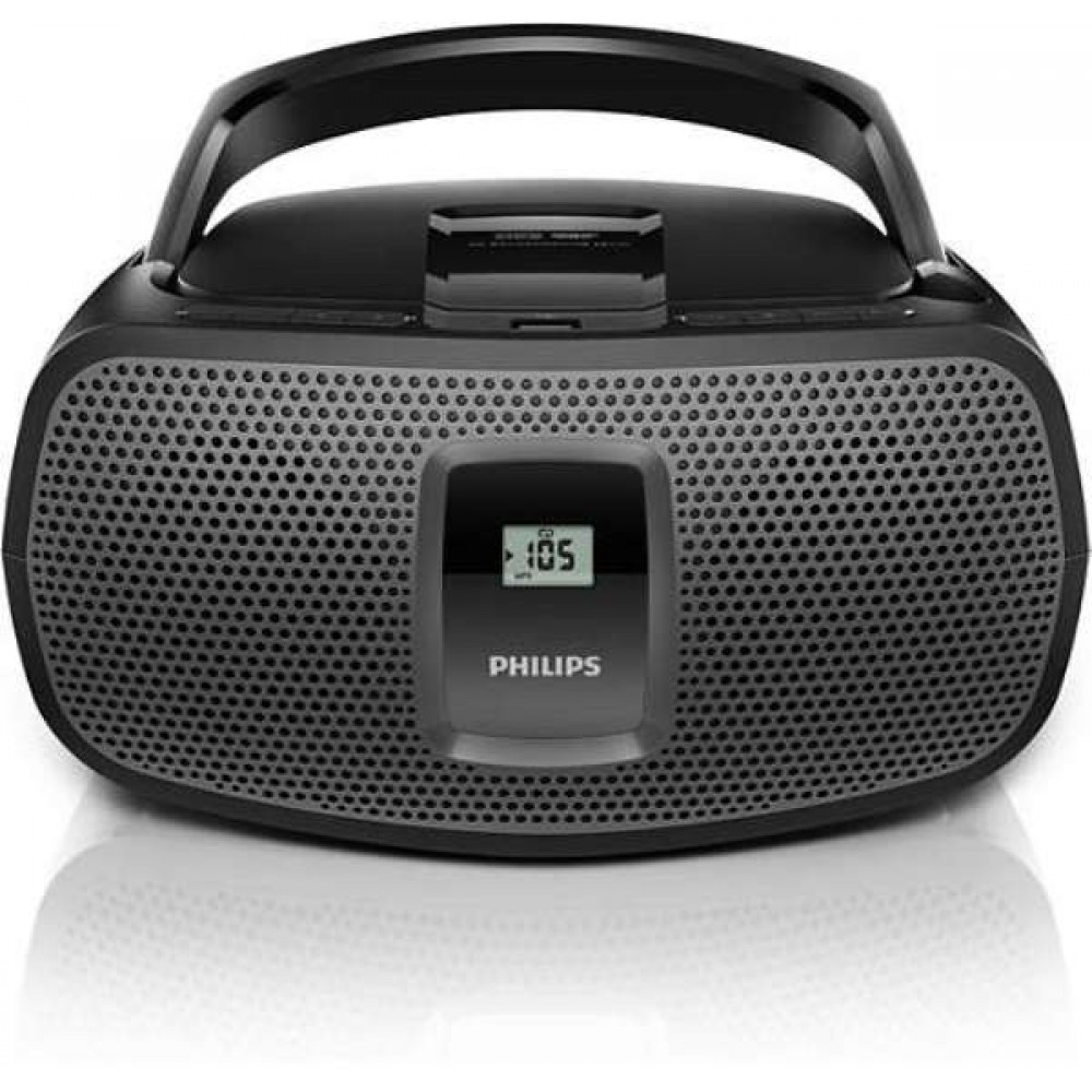 CD soundmachine usb radio am/fm philips color negro