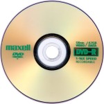 DVD maxell sobre dvd+r