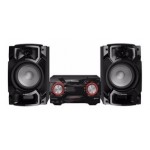 Equipo de sonido panasonic 350w(rms) 3900w