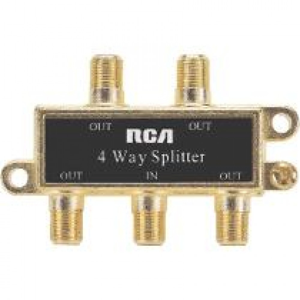 Espliter 4 vias rca