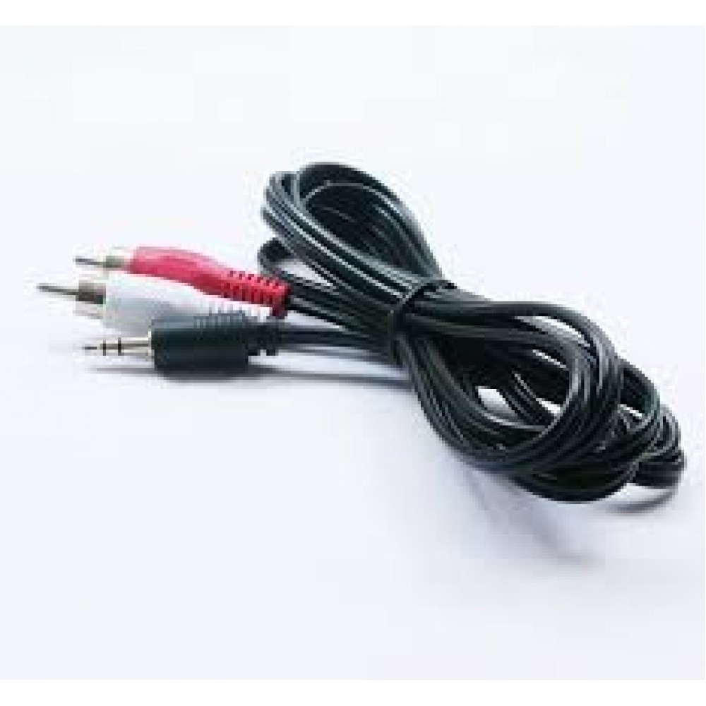 Extension plug 3.5mm st a 2 rca 12