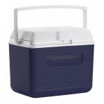 Hielera 10 qt rubbermaid azul