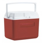 Hielera 10 qt rubbermaid roja