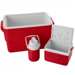 Hielera combo 36 qt roja