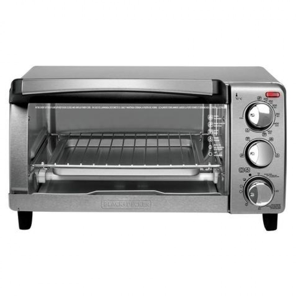 Horno tostador acero inox 4 rebanadas