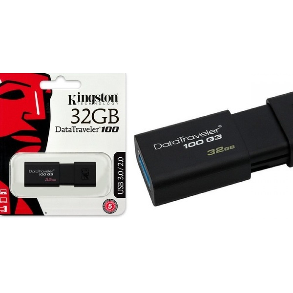 Memoria usb 32gb dt100 usb 3.0 kingston