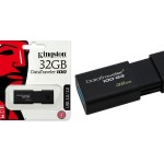 Memoria usb 32gb dt100 usb 3.0 kingston