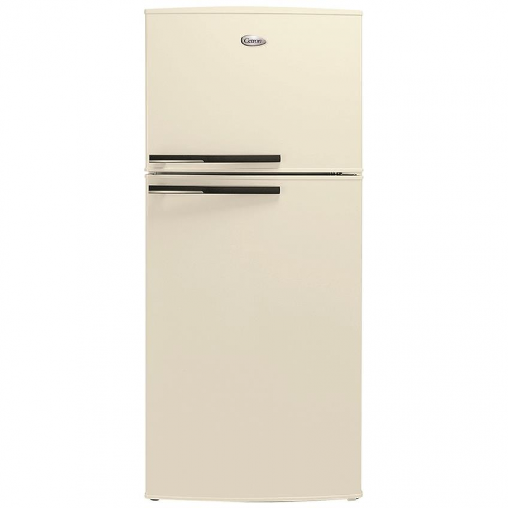 Refrigeradora cetron 2 puertas cíclica 14" almendra