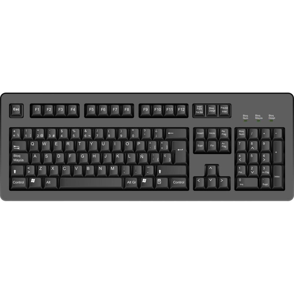 Teclado para compu esencial