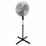  Ventilador de pedestal 18" plástico azul neon